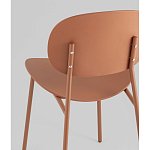 Стул Edie пластик коричневый варинант исполнения - 3 | Loft Concept в Твери
