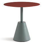 Стол для сада из стали Round Steel варинант исполнения - 2 | Loft Concept в Твери