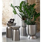 Приставной стол из алюминиевого сплава Meskill Side Table варинант исполнения - 9 | Loft Concept в Твери