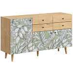 Буфет с принтом на дверцах Elise Cupboard варинант исполнения - 2 | Loft Concept в Твери