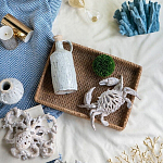 Статуэтка краб с детализированной текстурой в белом цвете Marine Accessories варинант исполнения - 7 | Loft Concept в Твери