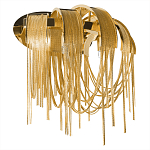 Бра с металиическими цепочками и дугообразными элементами Atlantis Chain варинант исполнения - 11 | Loft Concept в Твери