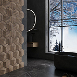 Гипсовая 3D панель с принтографией PM-30 варинант исполнения - 2 | Loft Concept в Твери