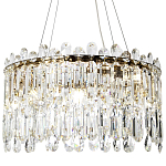 Круглая люстра с хрустальными подвесками Roul Crystal Round Chandelier варинант исполнения - 2 | Loft Concept в Твери