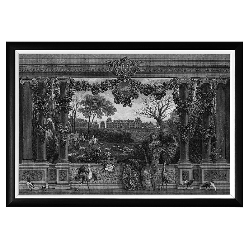 Постер Monceau Palace Poster Черный Белый Постер Monceau Palace Poster Черный Белый в Твери | Loft Concept