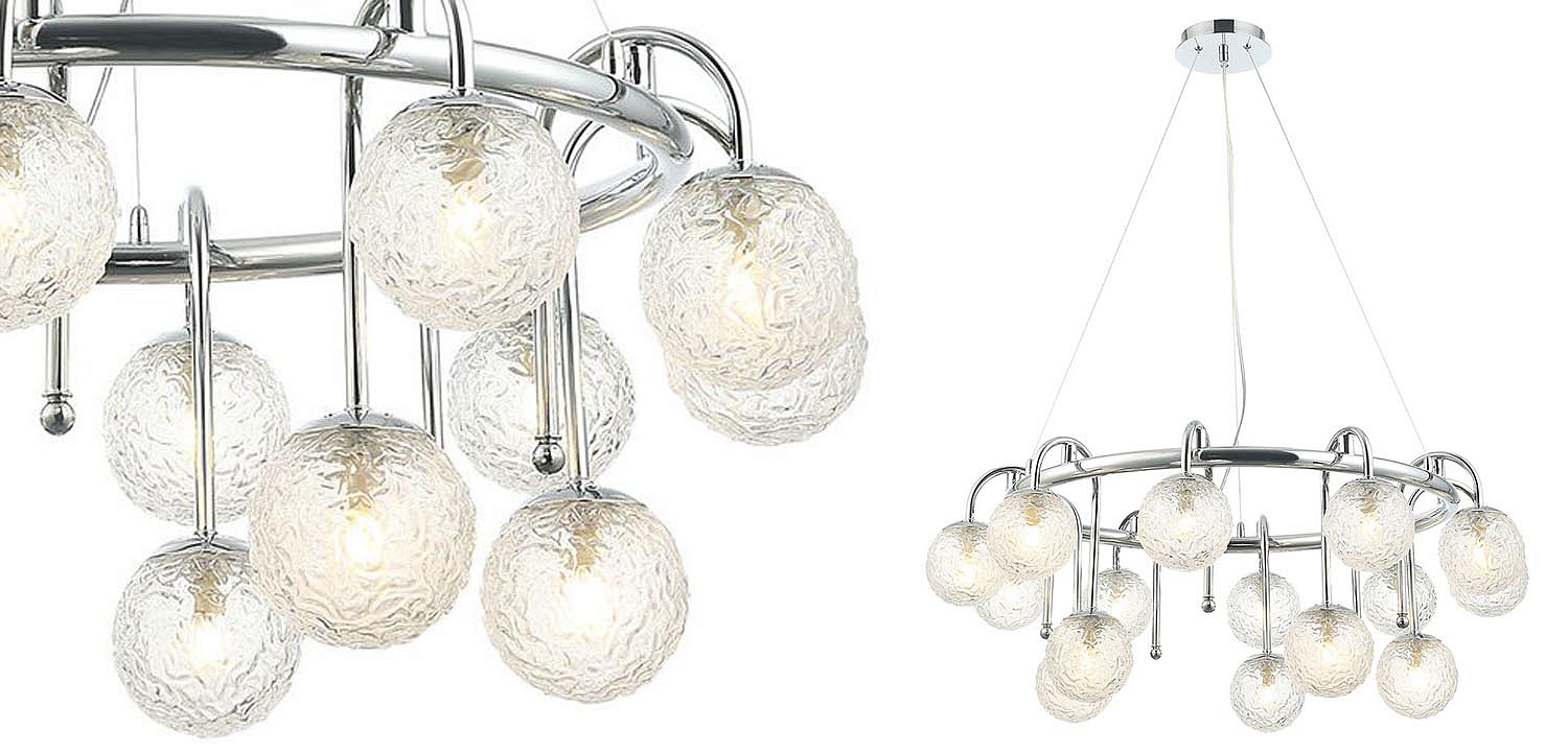 Люстра Lennert Chrome Chandelier Люстра Lennert Chrome Chandelier - Loft-Concept в Твери