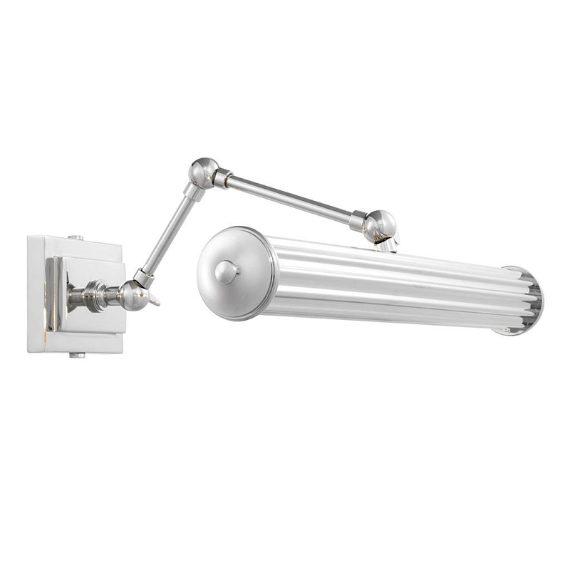 Бра Eichholtz Wall Lamp Luca L Nickel Никель Бра Eichholtz Wall Lamp Luca L Nickel Никель в Твери | Loft Concept