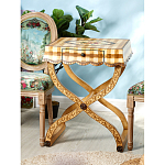 Приставной столик с ящиком в стиле ретро Vintage Rustic Tablecloth варинант исполнения - 6 | Loft Concept в Твери