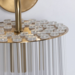 Бра с круглым основанием и длинными прозрачныи стеклянными трубками Nembus варинант исполнения - 4 | Loft Concept в Твери