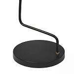 Торшер на изогнутом основании в сочетании черного и золотистого цвета Stable Base варинант исполнения - 4 | Loft Concept в Твери