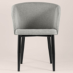 Мягкое кресло на металлических ножках Shaggy Grey варинант исполнения - 3 | Loft Concept в Твери