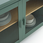 Шкаф-витрина низкий Cosette Cabinet варинант исполнения - 5 | Loft Concept в Твери