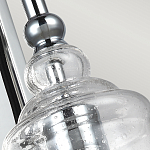 Бра с плафоном в форме колокола из прозрачного стекла с пузырьками Feiss варинант исполнения - 4 | Loft Concept в Твери