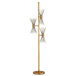Торшер с абажурами из тонких металлических палочек Wild Thorns варинант исполнения - 2 | Loft Concept в Твери