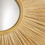 Зеркало с бахромой из растительных волокон WICKER MIRROR 120 варинант исполнения - 2 | Loft Concept в Твери
