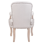 Кресло Aubrey Classical Armchair beige flax варинант исполнения - 3 | Loft Concept в Твери