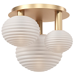 Потолочный светильник Triple ribbed base варинант исполнения - 1 | Loft Concept в Твери