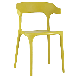 Стул Joris Yellow Plastic