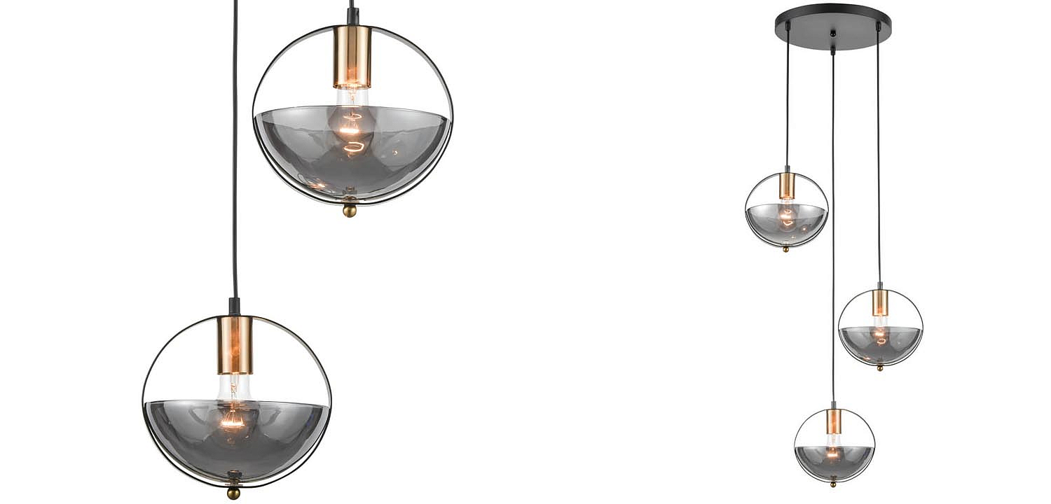 Люстра Gervais Chandelier smoky Люстра Gervais Chandelier smoky - Loft-Concept в Твери