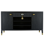 Комод-буфет Elsa Dreams Black с открытыми полками   варинант исполнения - 8 | Loft Concept в Твери