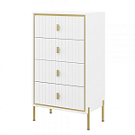 Комод белый высокий с ящиками Antique Order варинант исполнения - 1 | Loft Concept в Твери