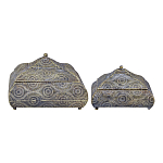 Набор из двух шкатулок с эффектом патинирования Austronesian Caskets варинант исполнения - 1 | Loft Concept в Твери