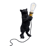 Настольная лампа Черный кот варинант исполнения - 1 | Loft Concept в Твери