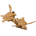 Статуэтка из дерева черепахи Animals of the World 25 варинант исполнения - 3 | Loft Concept в Твери