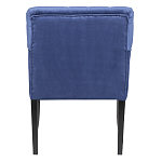 Кресло Addison Chic Armchair deep blue velour варинант исполнения - 3 | Loft Concept в Твери