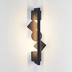 Светодиодное бра черного цвета Suprematism Ice Crack варинант исполнения - 3 | Loft Concept в Твери