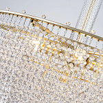 Люстра многоярусная с каскадами кристаллов Crystal Rains варинант исполнения - 5 | Loft Concept в Твери