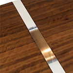 Консоль прямоугольная с выдвижным ящиком на прозрачных ножках Hitchcock варинант исполнения - 3 | Loft Concept в Твери