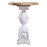 Приставной столик с резным античным узором Antique Engraving варинант исполнения - 2 | Loft Concept в Твери