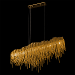 Люстра подвесная с металлическими дугами и длинными цепочками 115 см Atlantis Chain варинант исполнения - 7 | Loft Concept в Твери