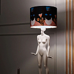 Настольная лампа с абажуром Cretto Mir варинант исполнения - 9 | Loft Concept в Твери