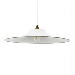 Подвесной вязаный белый светильник «Токио»  варинант исполнения - 1 | Loft Concept в Твери