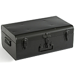 Металлический сундук Metal Chest Black варинант исполнения - 1 | Loft Concept в Твери