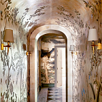 Обои ручная роспись Siam White Metal варинант исполнения - 3 | Loft Concept в Твери