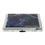 Портсигар на 10 сигарет с газовой зажигалкой из натурального камня Содалит Stone Cigarettes Cases варинант исполнения - 5 | Loft Concept в Твери