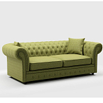 Мебельная ткань Шенилл светло-зеленый цвет 142 см T4-51 варинант исполнения - 4 | Loft Concept в Твери