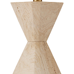 Настольная лампа с фигурным основанием Chiseled варинант исполнения - 1 | Loft Concept в Твери