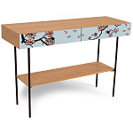 Консоль с принтом на ящиках Elise Console Table варинант исполнения - 5 | Loft Concept в Твери