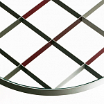 Дизайнерский круглый кофейный стол со стеклянной столешницей Gio Ponti D.555.1 Coffee Table варинант исполнения - 4 | Loft Concept в Твери