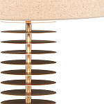 Настольная лампа с корпусом из металлических дисков Skyscraper варинант исполнения - 1 | Loft Concept в Твери