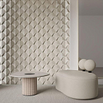 Гипсовая 3D Панель DRAGON SCALE - B варинант исполнения - 1 | Loft Concept в Твери