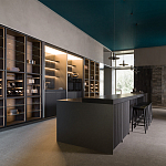 Кухонный гарнитур из массива дуба и камня Ratio Dada Engenereed варинант исполнения - 1 | Loft Concept в Твери