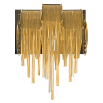 Бра с перфорированными металлическими дугами и цепочками 22 см Atlantis Chain варинант исполнения - 3 | Loft Concept в Твери