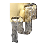 Бра волнистой формы из фактурного стекла Wave варинант исполнения - 2 | Loft Concept в Твери