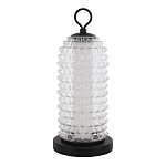 Настольная лампа с прозрачным факутрным стеклянным плафоном Sonora варинант исполнения - 2 | Loft Concept в Твери