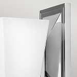 Бра с белым матовым плафоном на прямоугольном основании цвета хром Hinkley варинант исполнения - 2 | Loft Concept в Твери